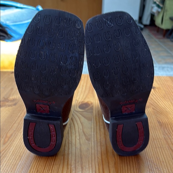 Twisted X cowboy boots turquoise Black and Red Logo Detail 12 - Picture 11 of 13